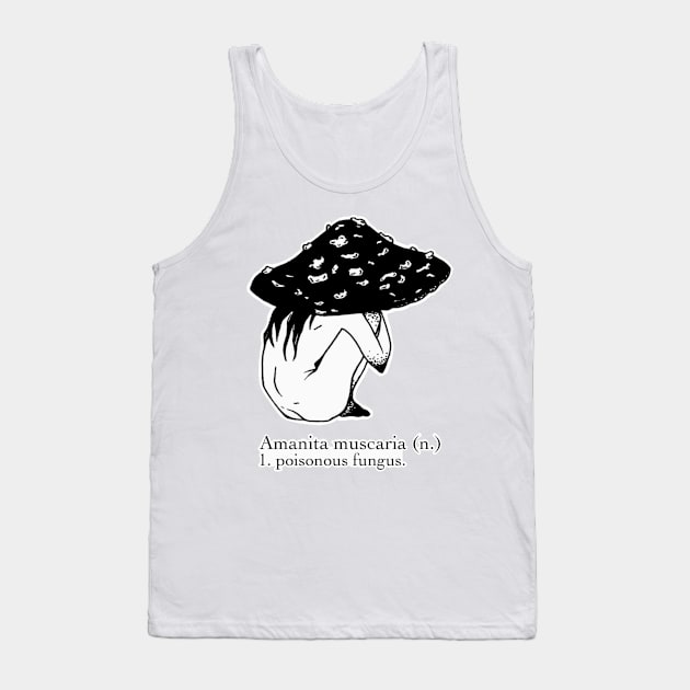 Amanita Muscaria Tank Top by Astroparticule